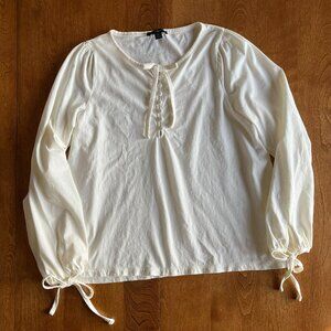 J. Crew jersey blouse S NWOT